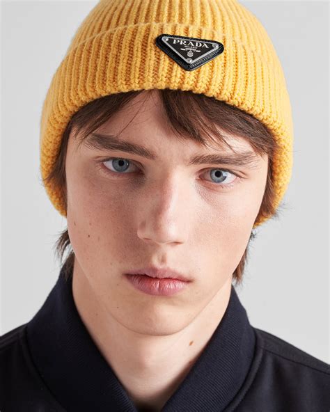 Prada wool and cashmere beanie